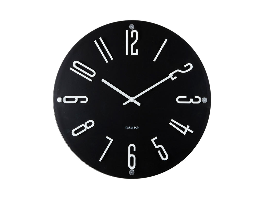 Wandklok Esencia Verhoogd