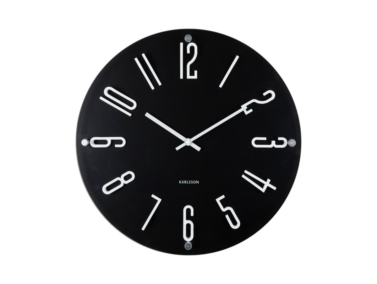 Wandklok Esencia Verhoogd