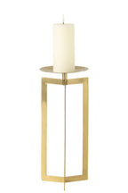 J-Line kaarshouder - metaal - goud - large