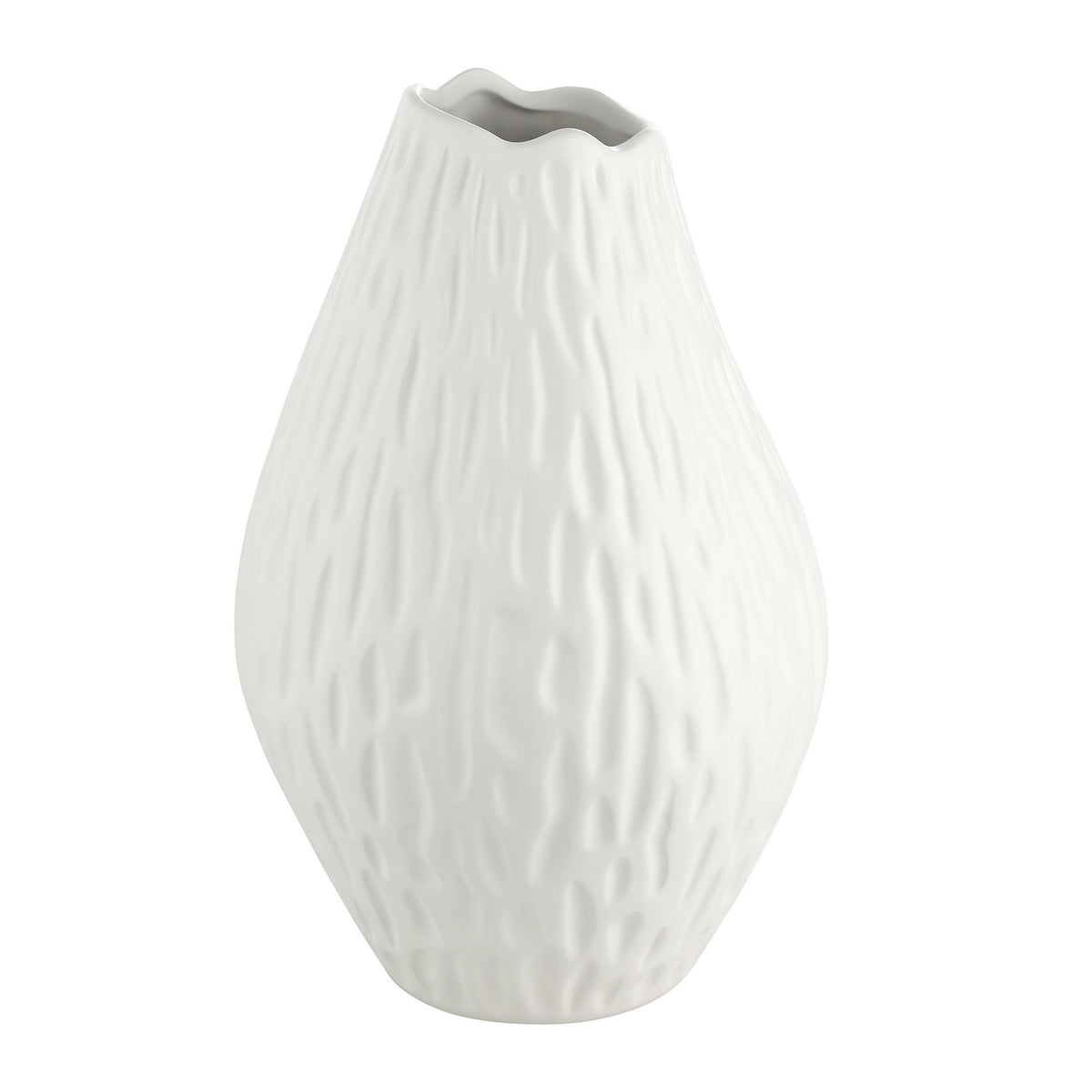 Vaas Malbaie Wit 19x31 cm