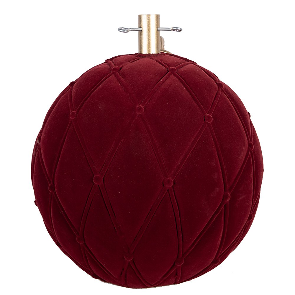 Kerstboom Standaard Kerstbal 42x40x43 cm Rood Keramisch materiaal