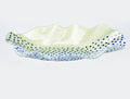Artisano Wavy Oval 36X25X7 Blauw en geel