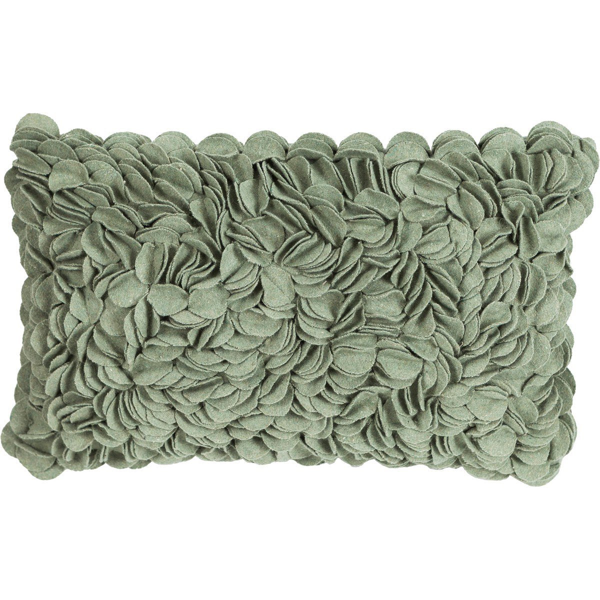 Bed Of Roses kussen groen 30x50cm