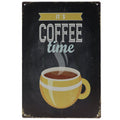 Koffietijd Retro Wandbord 30x20