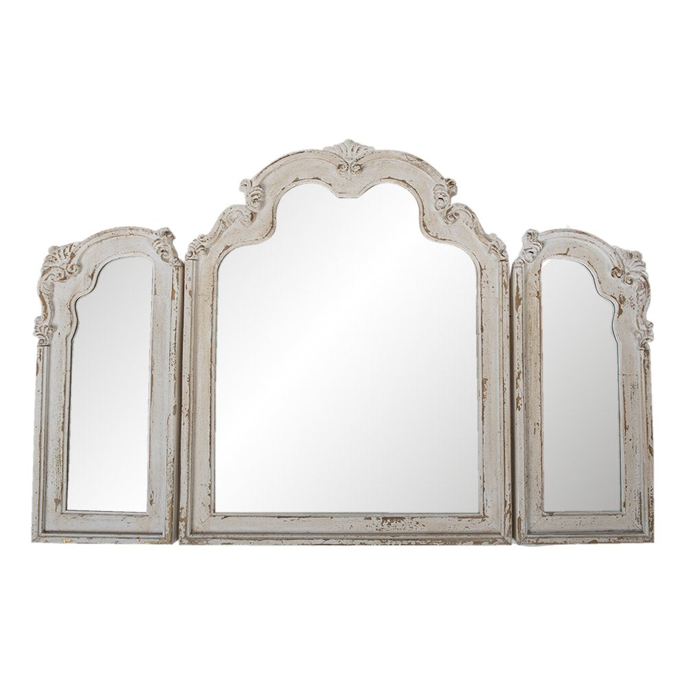 Spiegel 66x84 cm Wit Hout Grote Spiegel