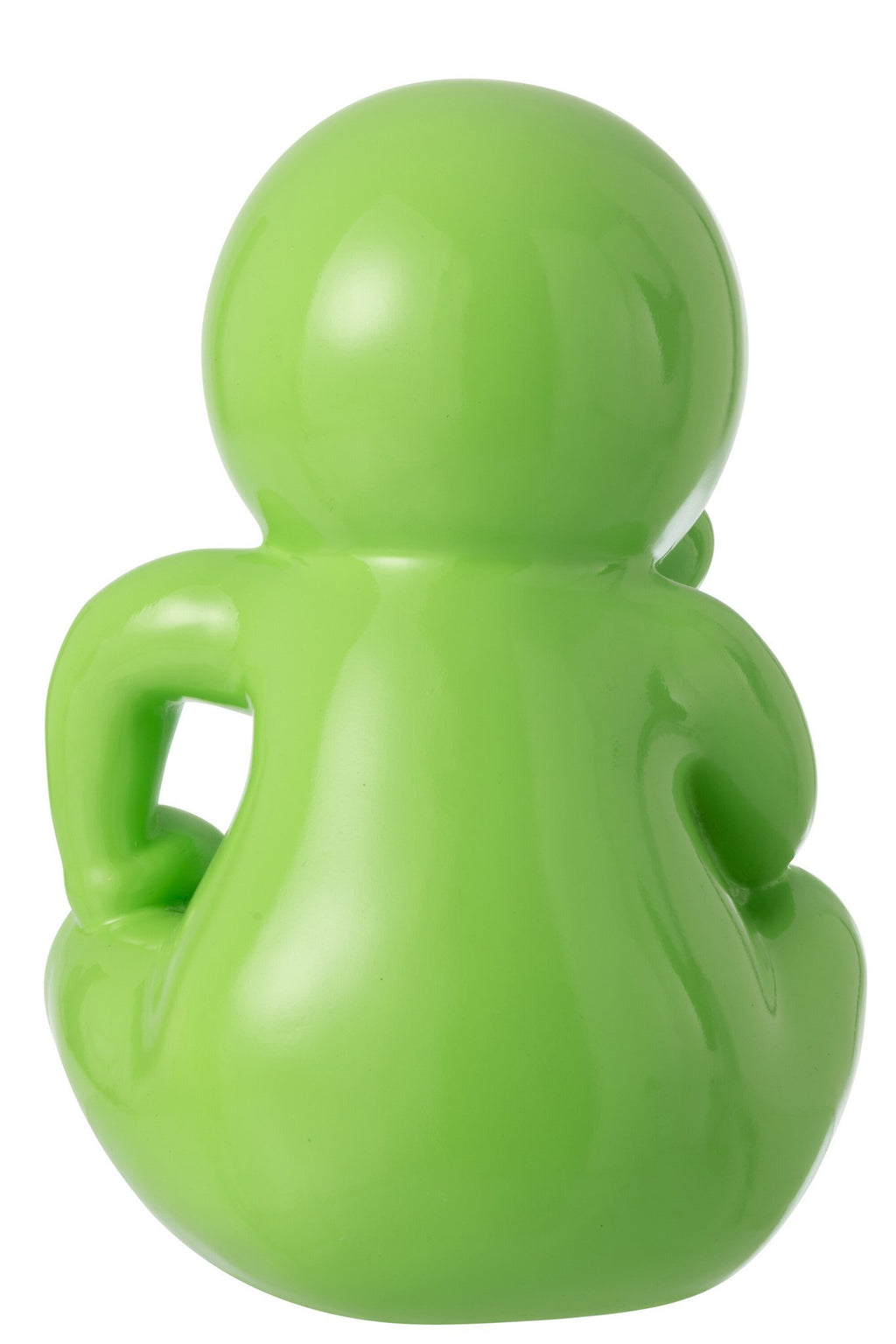 J-Line decoratie Beeldje Marcel - polyresin - groen