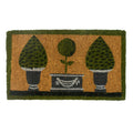 Kokosmat handgeweven 3 topiary 75cm