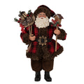 Kerstdecoratie Beeld Kerstman 27 cm Rood Kunststof