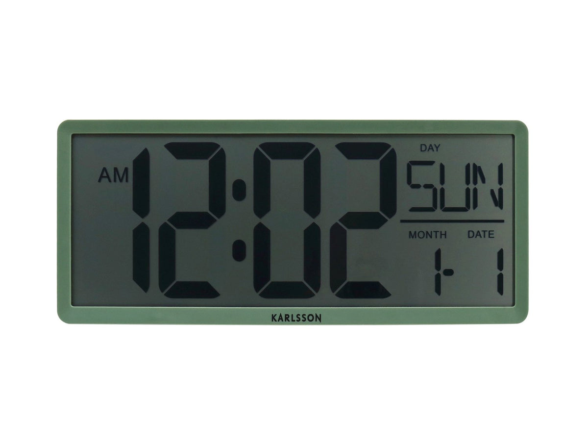Wand-/tafelklok Retro LCD