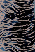 Tijgerdier fluweel Deco 150 cm x 2,5 mtr