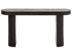 J-Line Consoletafel - mangohout - zwart/naturel
