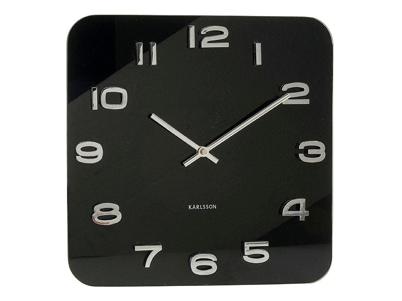 Wandklok Vintage Vierkant