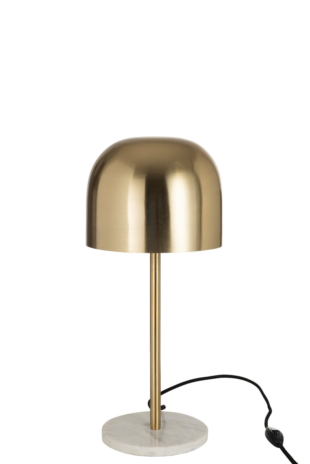 J-Line tafellamp Queen - metaal/marmer - goud