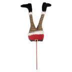 Kerstdecoratie Elfenbenen 20x10x82 cm Rood Hout