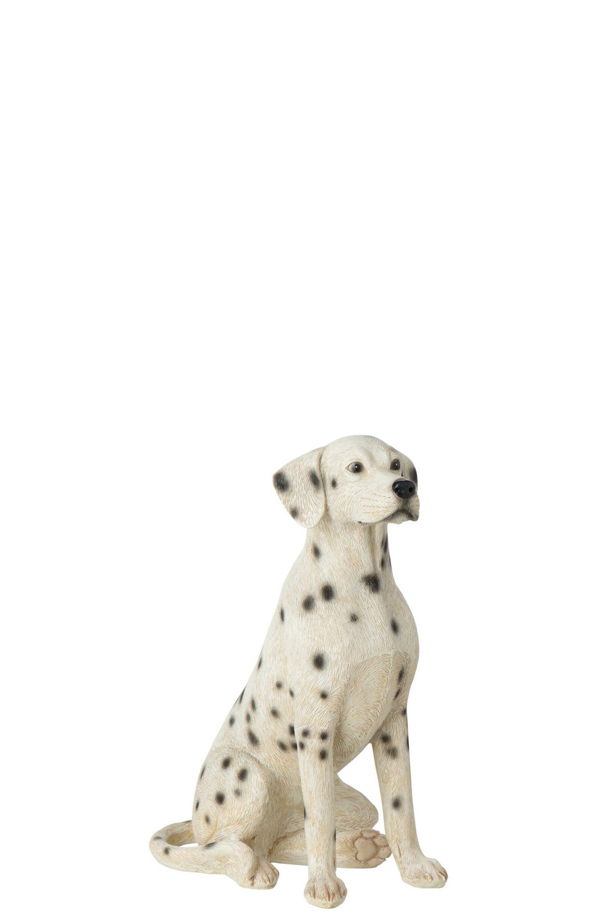J-Line Dalmatiër - polyresin - wit/zwart - small