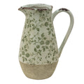 Decoratie Kan 20x14x25 cm Groen Keramiek
