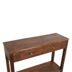 Factory side table/console