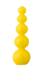 J-Line Kaars Kalebas Fluo Geel - 25 Uur