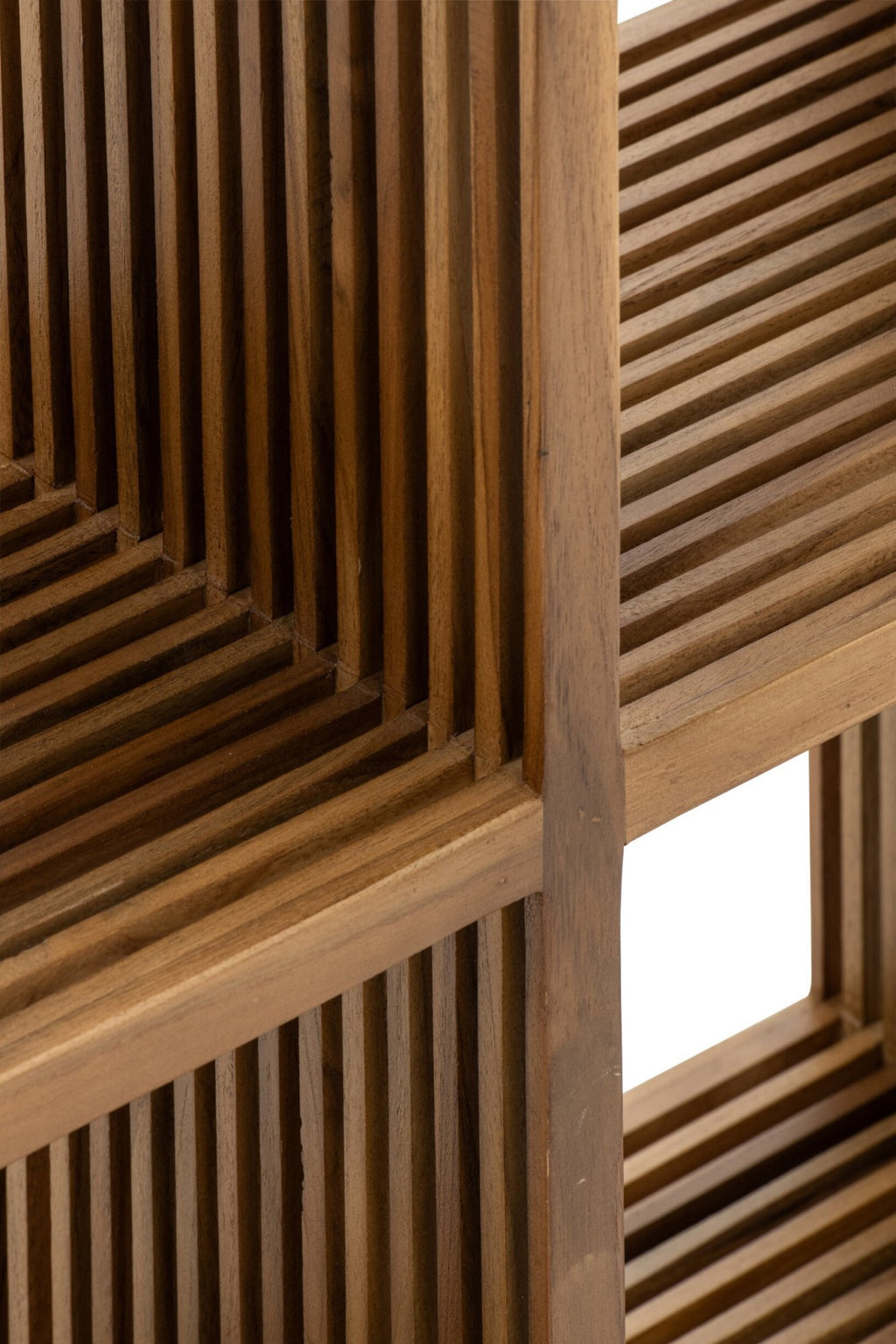 J-Line lattenkast - gerecycleerd hout - naturel