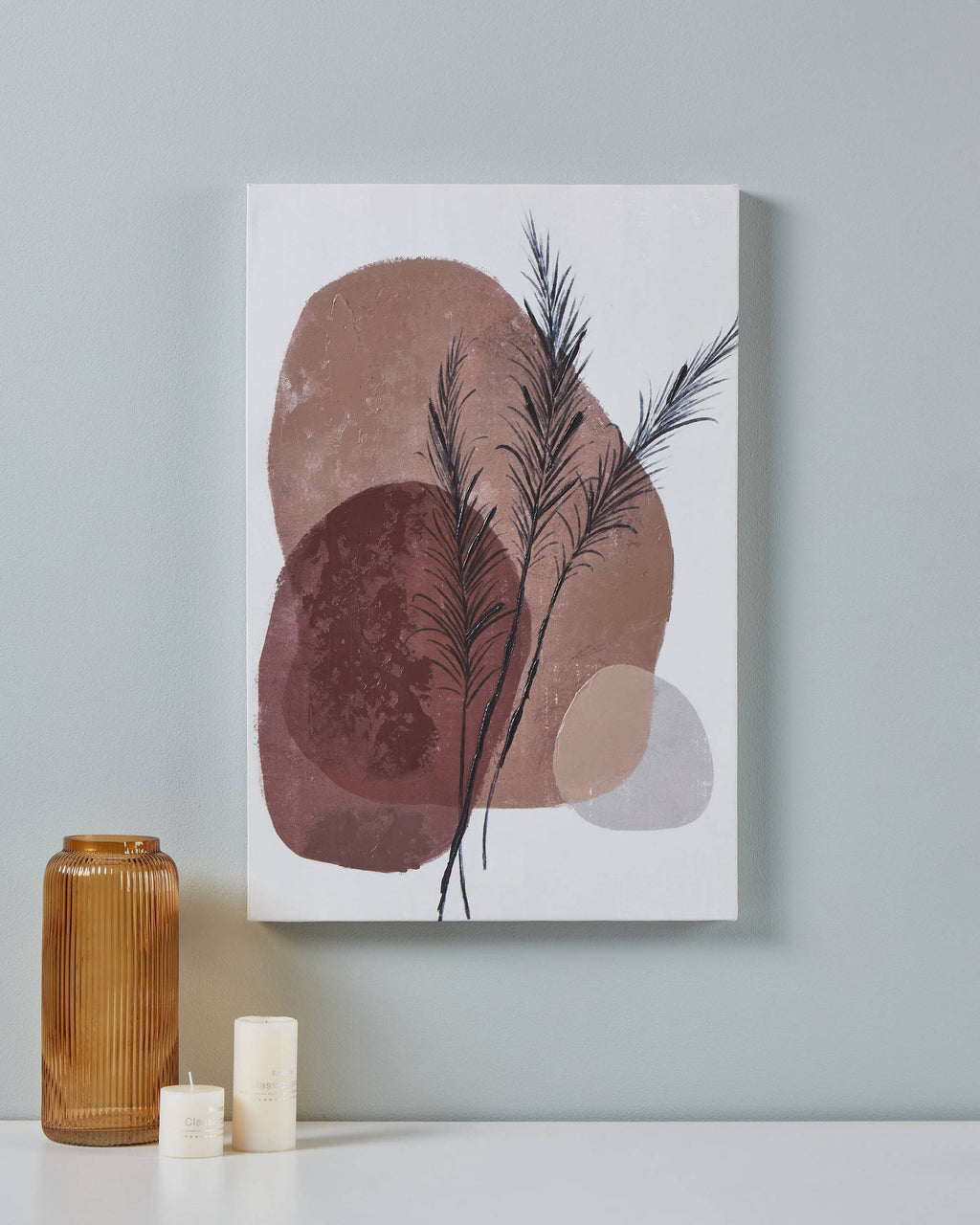Schilderij Jerantut Terracotta 40x60 cm