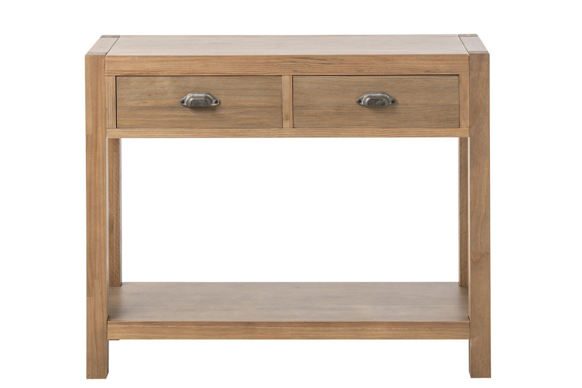 J-Line Consoletafel Blois - grenenhout - naturel