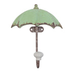 Wandhaak 12x5x15 cm Groen IJzer Paraplu Kapstok
