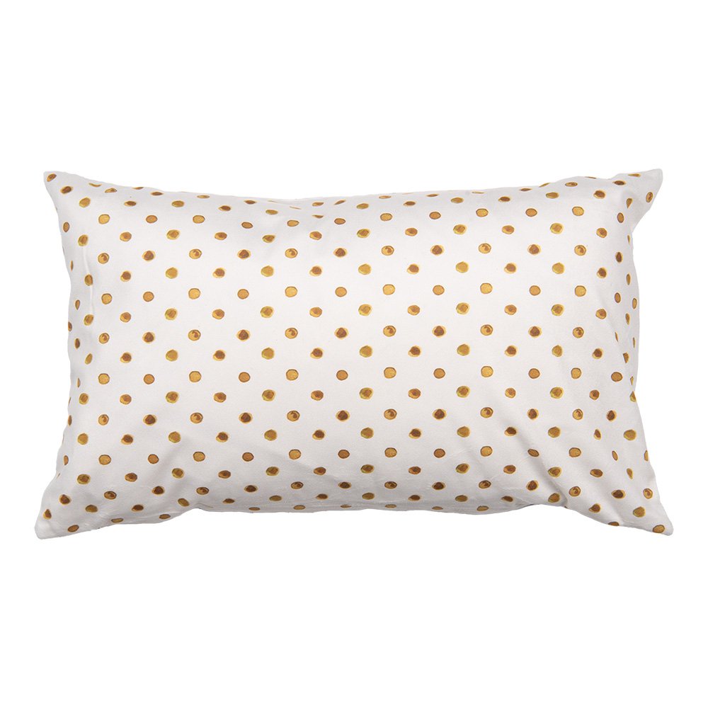 Sierkussen Beige Synthetisch Citroenen Kussenhoes met Kussenvulling