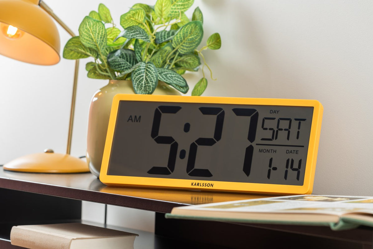 Wand-/tafelklok Retro LCD