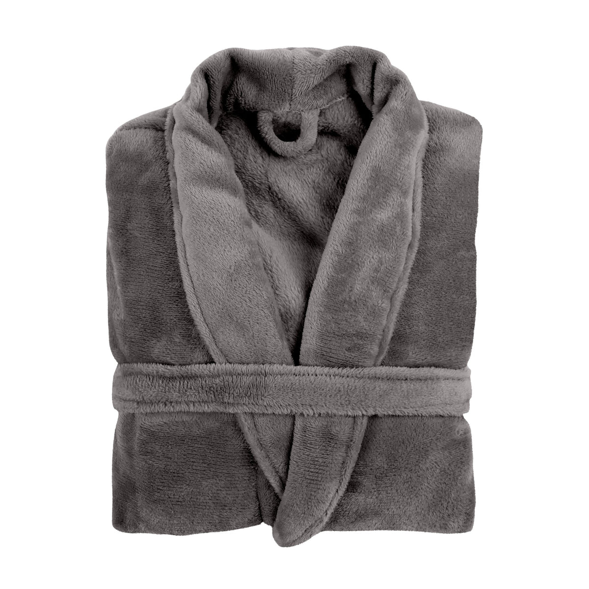 Badjas Cosy microflannel- L/XL - unisex, taupe