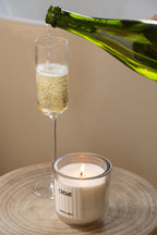 J-Line Louise champagneglas - glas - transparant