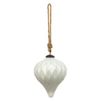 Kerstbal Ø 13 cm met Glas Kerstdecoratie