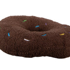 Sierkussen Ø 35x6 cm Bruin Polyester