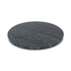 Marmer dienblad rond Ø30cm groen