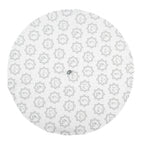 Theedoek Ø 80 cm Wit Grijs Katoen Kat
