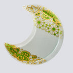 Gouden helal schotel Large 50 Gold & Green