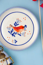 Dinerbord | Tjilpende Vogel Dessert Duurzaam | Keramiek