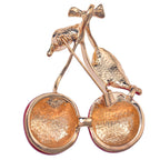 Broche Dames Rood, Metaal null