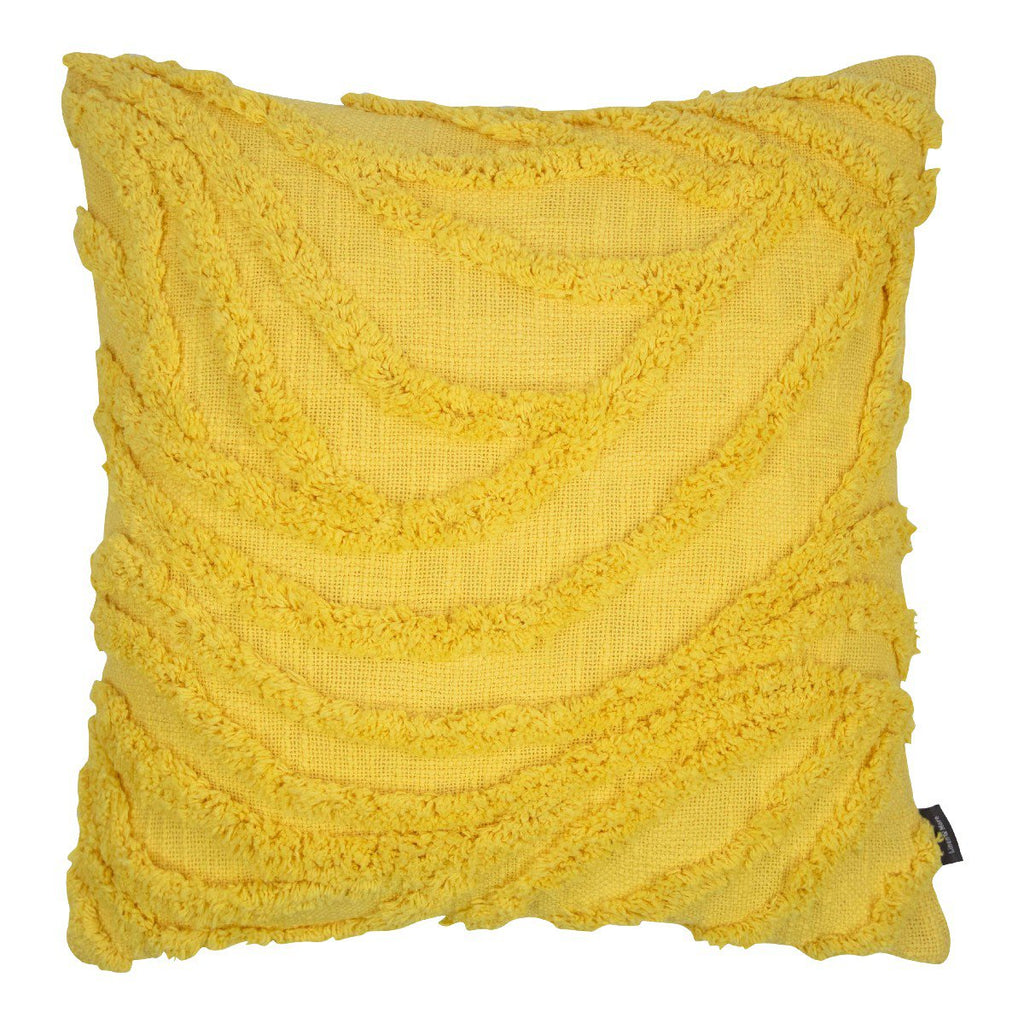 Jodie Kussen getuft geel 45x45cm
