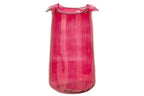 J-Line Vaas - glas - fuchsia - large