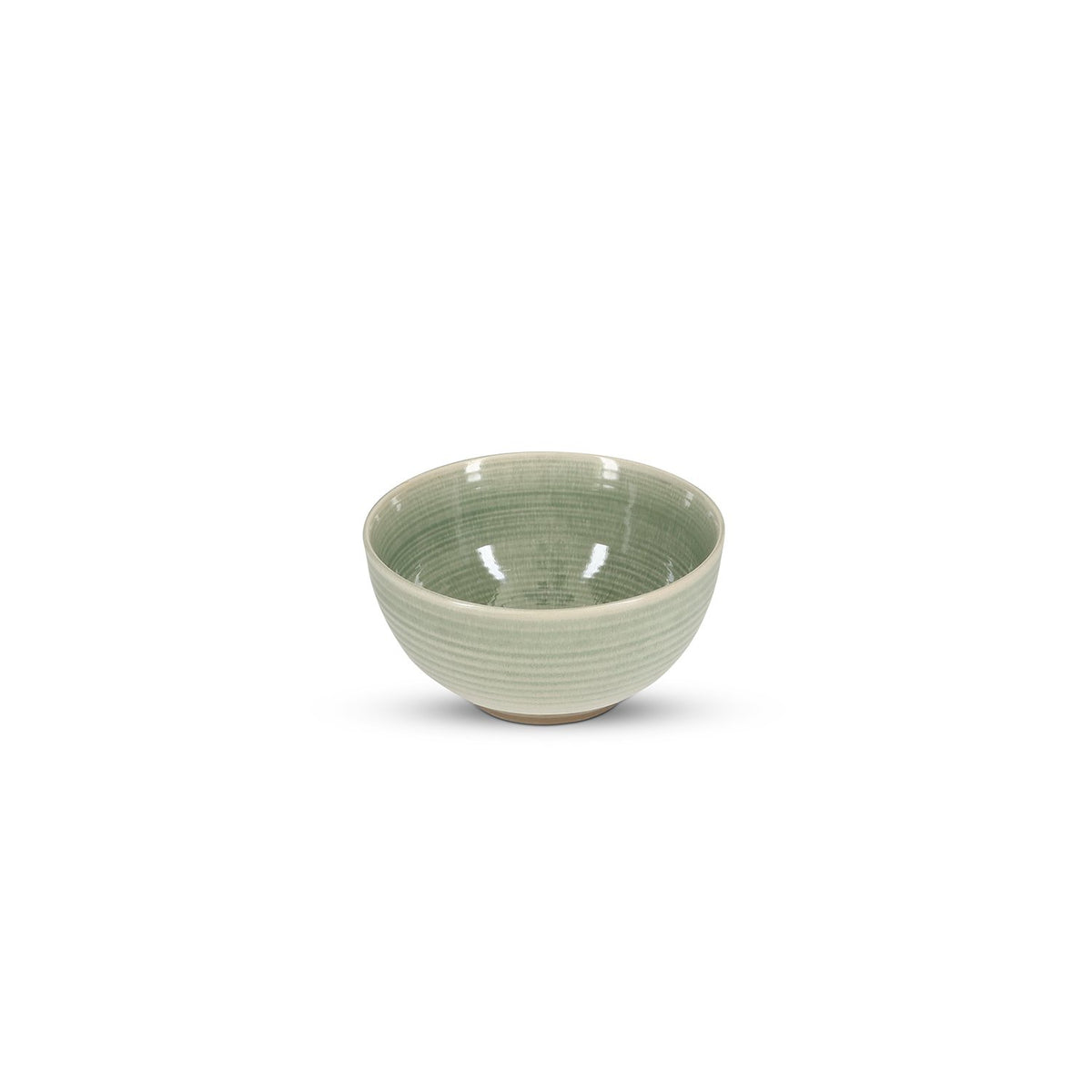 Schaal 18xH9cm groen Cameo