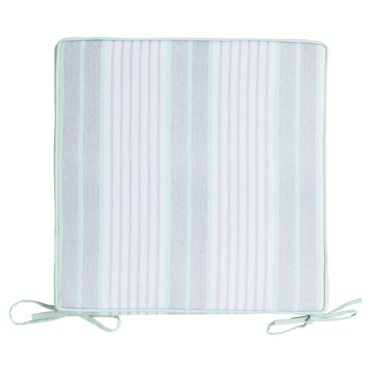 New Classic Stripe Outdoor zitkussen groen 40x40cm+5cm
