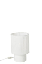 J-Line Tafellamp - cement - wit - small
