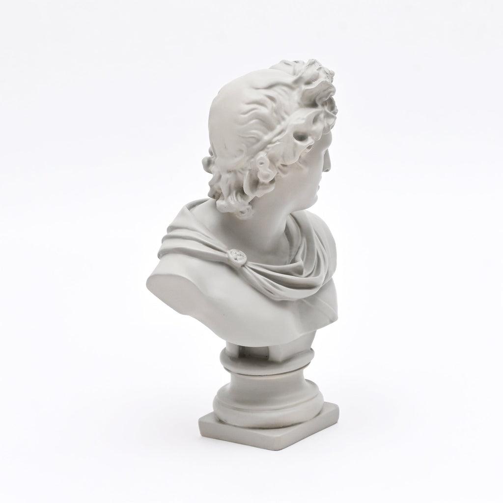 Apollo buste sculptuur – wit klassiek Grieks beeld voor elegant interieur