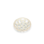 Decoratieve schaal 20,5xH4cm beige Nomad