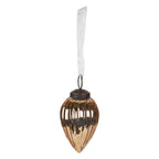 Kerstbal Ø 6 cm Goudkleurig Glas Kerstdecoratie