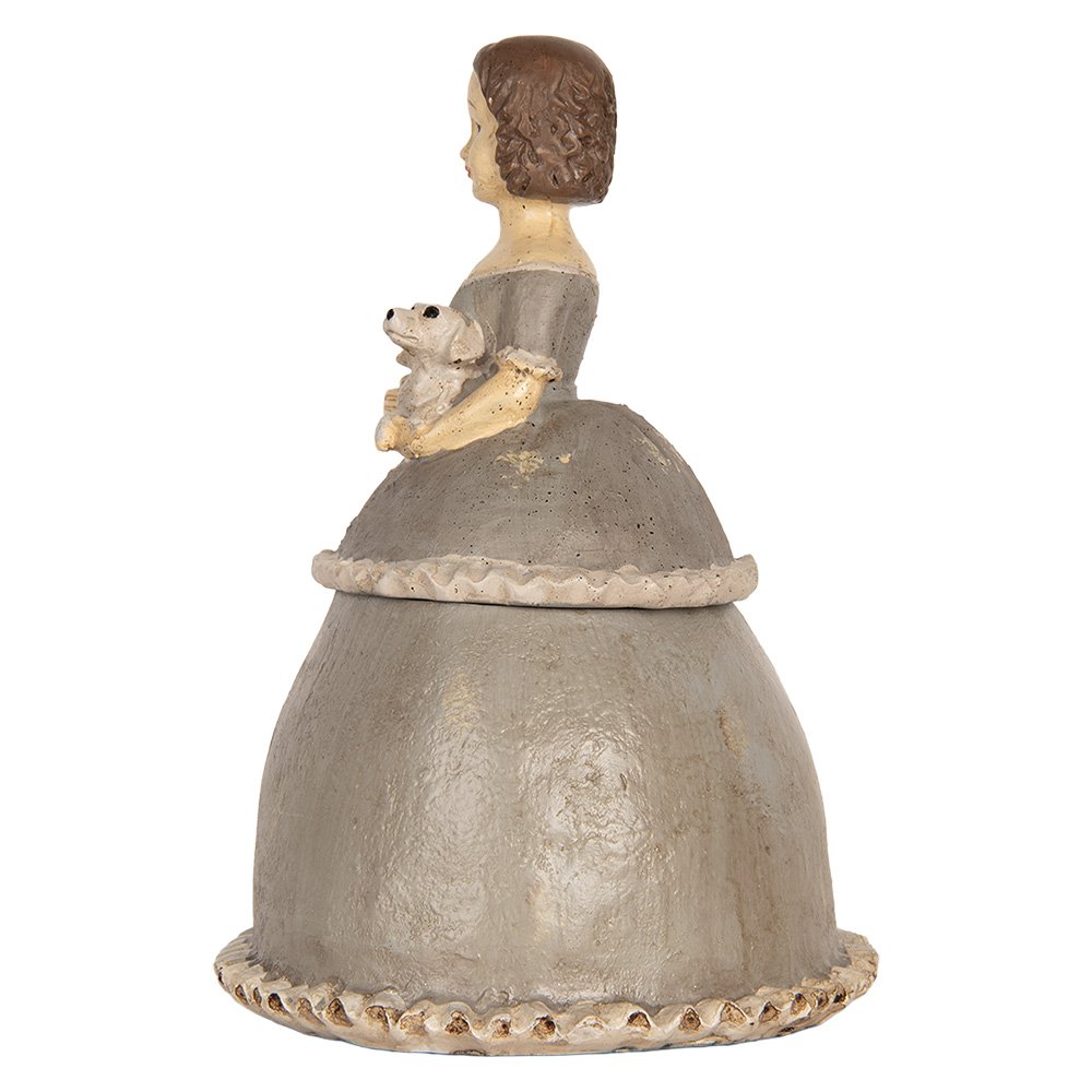 Decoratie vrouw 19x16x22 cm