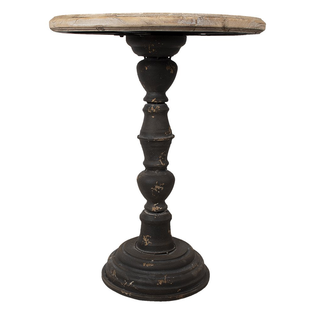 Bijzettafel Ø 57x75 cm Bruin thoun