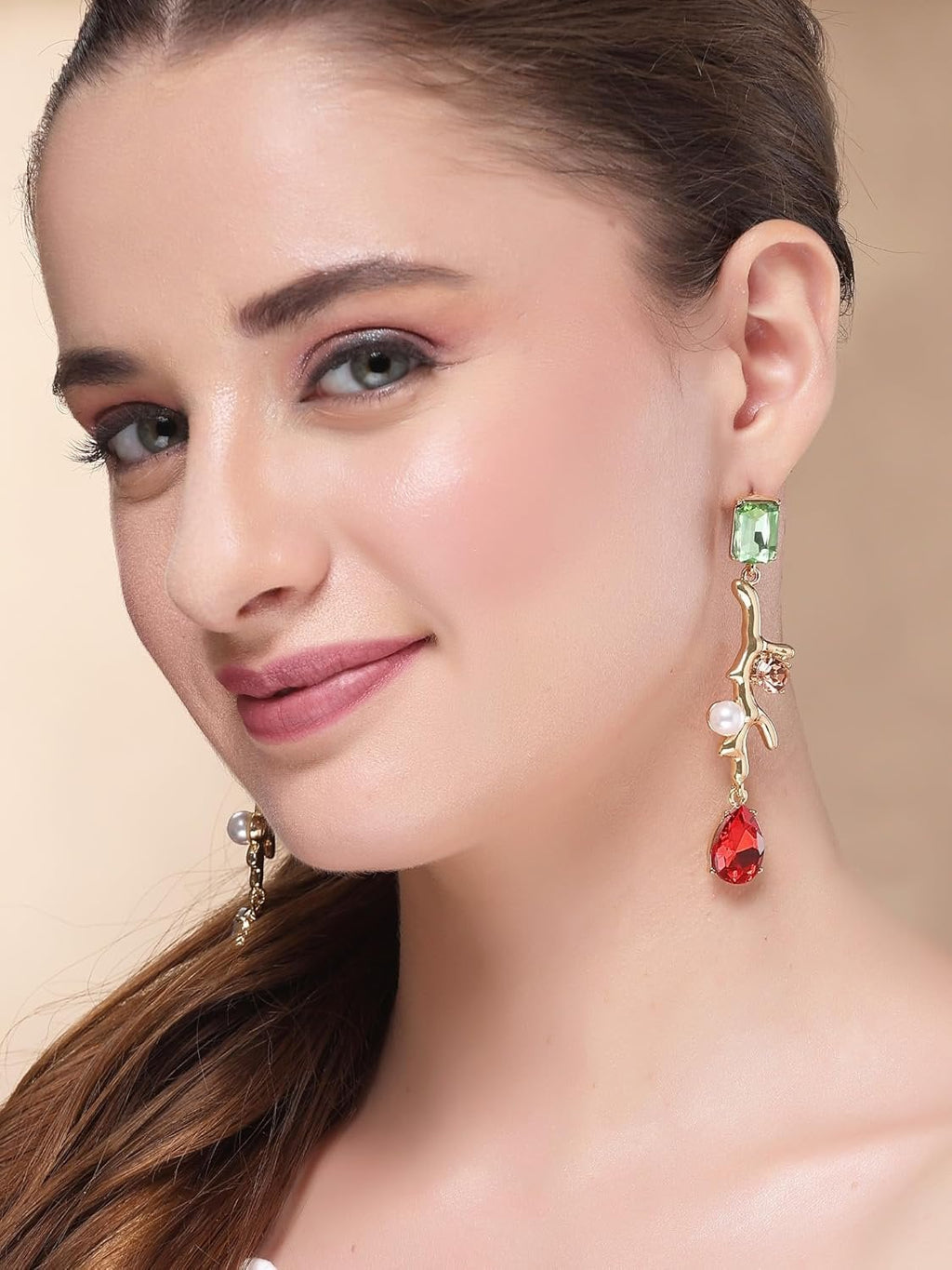 Eigentijdse oorbellen – Vergulde mode-sieraden – Damesaccessoires