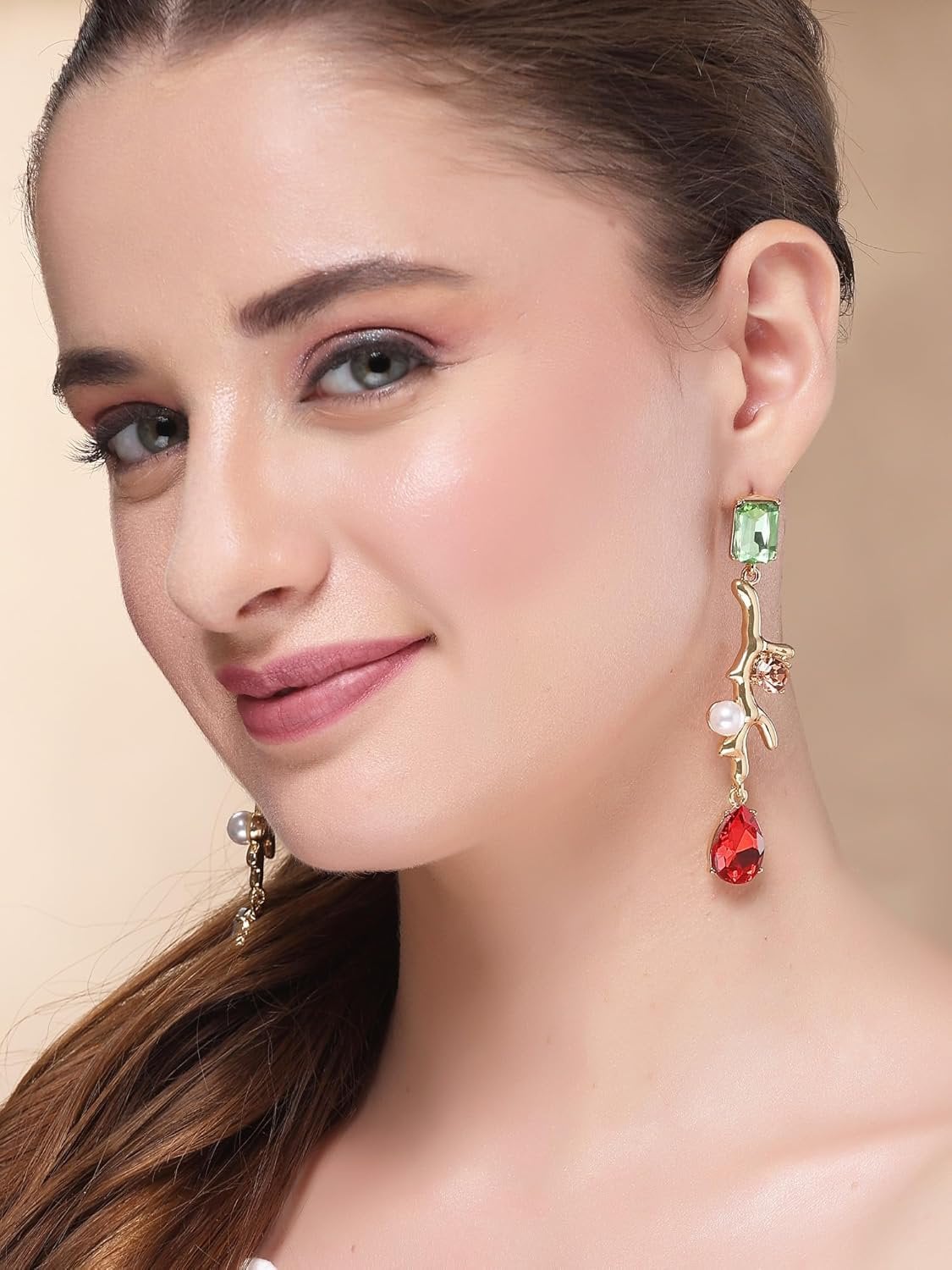 Eigentijdse oorbellen – Vergulde mode-sieraden – Damesaccessoires