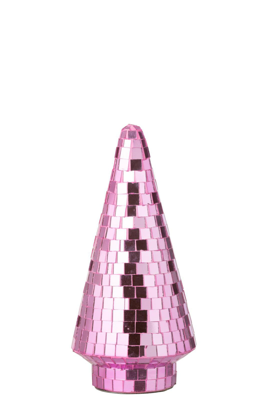 J-Line decoratie Boom Spiegel - glas - rose - M
